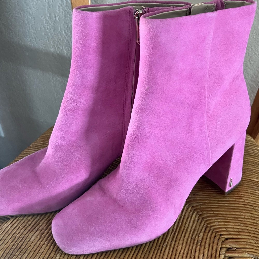 Sam Edelman Women’s Codie Fashion Boot, Pink Confetti  Size 10 1/2